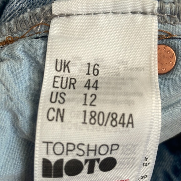 Adorable Jean Topshop mini skirt - Picture 5 of 8
